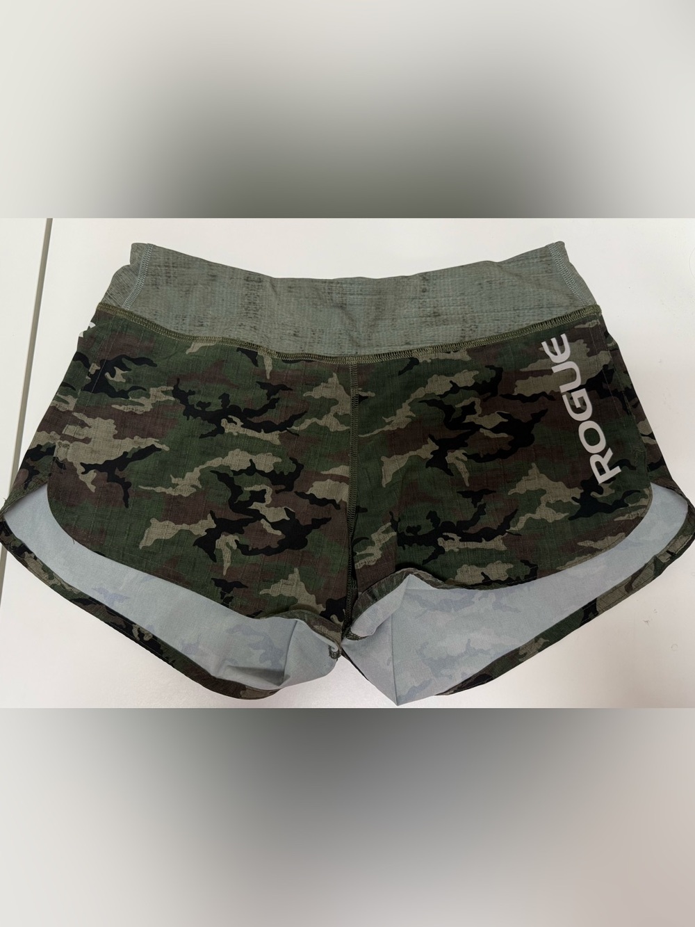 Rogue Women's Camo Shorts - Green & Black